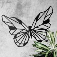 Contemporary Butterfly Geometric Wall Art 