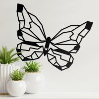 Geometric Butterfly Wall Art in Full 