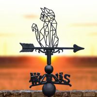 Geometric Cat Weathervane in Situ Geometric Cat Weathervane in Situ