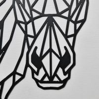 Close up of Geometric Horse Head  Close up of Geometric Horse Head