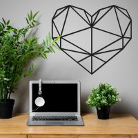 Geometric Love Heart in situ 