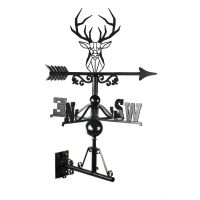 Close-up of the Stag Weathervane Topper Close-up of the Stag Weathervane Topper