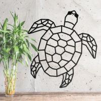 Geometric Sea Turtle Wall Art 