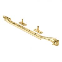 "Georgian" Style Window Style Finished In Polished Brass