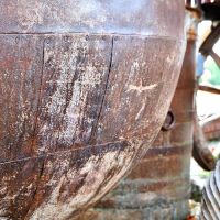 Close-up of the Rustic on the Planter