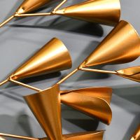 Close-up of the Gold Cone Design