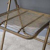 Close-up of the Wire Seat of the Chair Close-up of the Wire Seat of the Chair