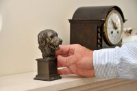 Golden Retreiver Dog Bust Golden Retreiver Dog Bust