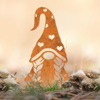 Gonk Gnome With Heart Hat Silhouette in Use Outdoors