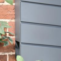 Close-Up of Granite Grey Finish Close-Up of Granite Grey Finish