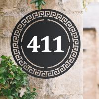 Greek House Number Sign