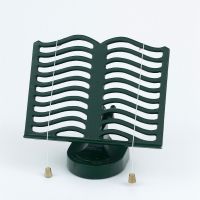 Cast Iron Cook Book Stand - Green