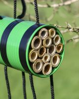 Close up of insect hotel detail