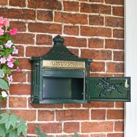 Front Opening Door on the Wall Mounted Post Box