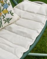 Close up of cushioning on seat