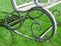 Rustic Grey Traditional Garden Rocking Chair
