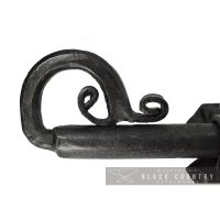 Close-up of the Handle on the door Bolt