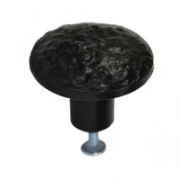 "Hammered Hills" Textured Cast Iron Cupboard Knob