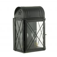 "Hampshire" Wall Lantern Finished in Black