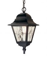 "Sheringham" Hand Leaded 5 Panel Glass Hanging Lantern