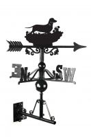 Dachshund Cast Iron Weathervane