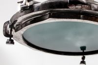 Large Silver Hanging Spotlight