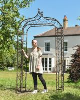 Scale image of ornate garden arch Scale image of ornate garden arch