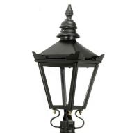 The Harrogate Lantern Finished in Black