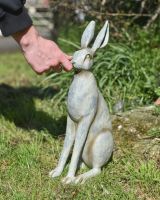 Scale image of hare garden statue