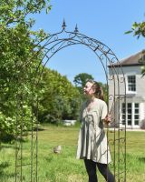 Scale image of rose arch