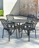 Antique Bronze "Hatchlands" Four Seater Dining Set Antique Bronze "Hatchlands" Four Seater Dining Set