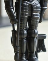 Close Up Of Heavy Duty Cast Iron "Black Knight" Companion Set