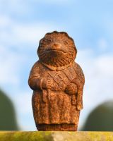 Cast Iron Hedgehog Statue