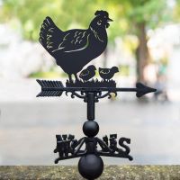 Hen and Chicks Miniature Weathervane