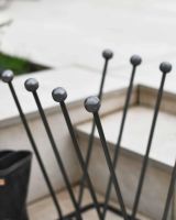 Close-Up of High-Quality Metal 4 Pair Boot or Wellie Rack Close-Up of High-Quality Metal 4 Pair Boot or Wellie Rack