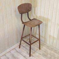 High Rustic Iron Pub Stool