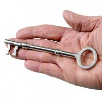 Left-Handed Rim Lock supplied With Two Keys Left-Handed Rim Lock supplied With Two Keys