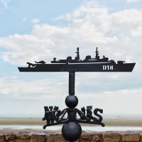 HMS Antrim D18 Weathervane In Situ 