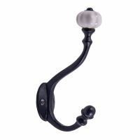 Victoriana Cast Iron Hook in Black finish Victoriana Cast Iron Hook in Black finish