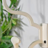 Close up of "Madame Anouk" Cream Hook Close up of "Madame Anouk" Cream Hook