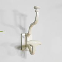 "Madame Anouk" Cream Hook with Wide Coat Holder "Madame Anouk" Cream Hook with Wide Coat Holder