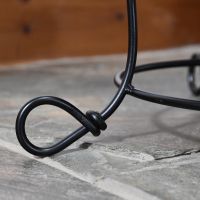 Black Hallway Butler Hat & Coat Stand Feet Black Hallway Butler Hat & Coat Stand Feet