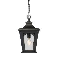 Holford Traditional Small Chain Lantern in Midnight Black Side View Holford Traditional Small Chain Lantern in Midnight Black Side View