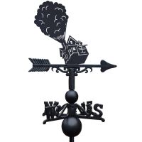 Close-Up of House of Balloons Topper