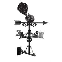 House of Balloons Weathervane Mounted