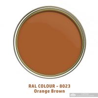 Orange Brown - Ral Number 8023 Orange Brown - Ral Number 8023