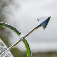 Close up of Bright Chrome Arrow 