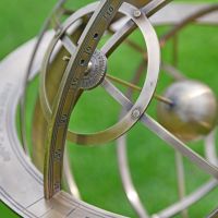 Close up of Celestial Sundial with numbers Close up of Celestial Sundial with numbers