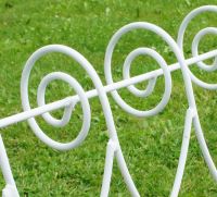 Deluxe Steel Ornate Scroll Lawn Edging