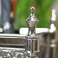 Nickle Finial on umbrella stand
